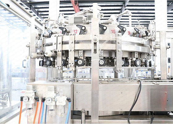 Автоматическое 200-1500ml консервирует машину упаковки олова машины завалки 6000cph